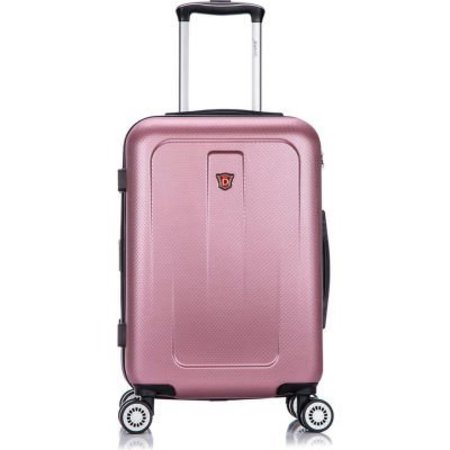 RTA PRODUCTS LLC DUKAP Crypto Lightweight Hardside Luggage Spinner 20" Carry-On - Rose Gold DKCRY00S-ROS